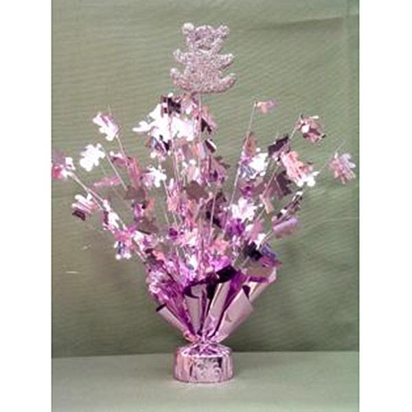 Buy Baby Shower Light pink bear centerpiece, 14 inches sold at Party Expert