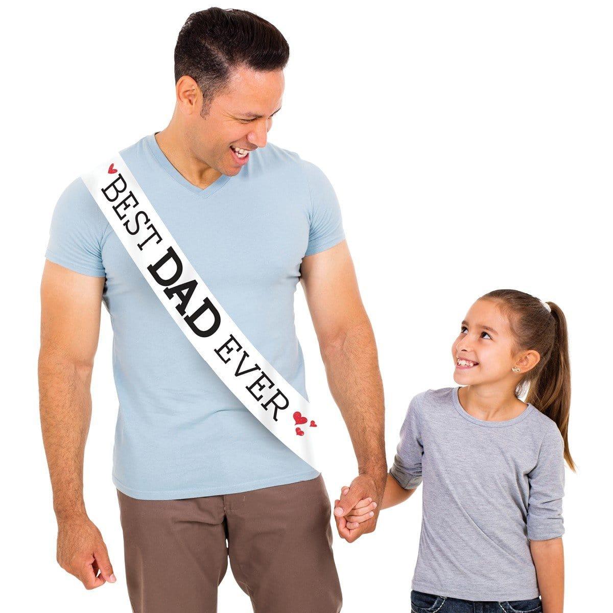 Buy Baby Shower Sash - Best Dad Ever sold at Party Expert