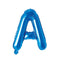 Buy Balloons Blue Letter A Foil Balloon, 16 Inches sold at Party Expert