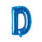 Buy Balloons Blue Letter D Foil Balloon, 16 Inches sold at Party Expert