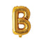 Buy Balloons Gold Letter B Foil Balloon, 16 Inches sold at Party Expert