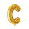 Buy Balloons Gold Letter C Foil Balloon, 16 Inches sold at Party Expert