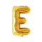Buy Balloons Gold Letter E Foil Balloon, 16 Inches sold at Party Expert