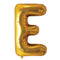 Buy Balloons Gold Letter E Foil Balloon, 34 Inches sold at Party Expert