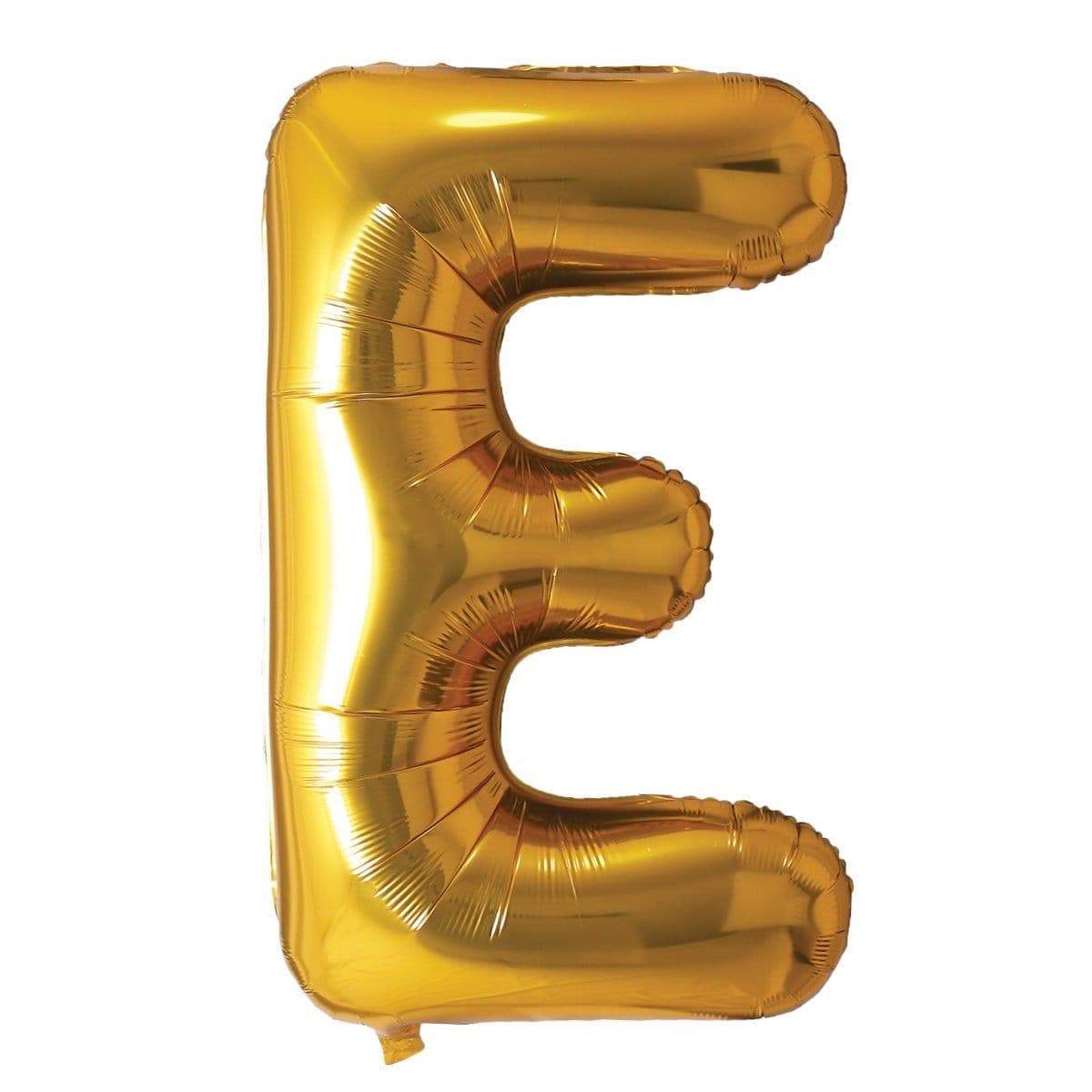 Buy Balloons Gold Letter E Foil Balloon, 34 Inches sold at Party Expert