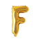 Buy Balloons Gold Letter F Foil Balloon, 16 Inches sold at Party Expert