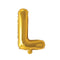 Buy Balloons Gold Letter L Foil Balloon, 16 Inches sold at Party Expert