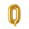 Buy Balloons Gold Letter O Foil Balloon, 16 Inches sold at Party Expert