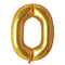 Buy Balloons Gold Letter O Foil Balloon, 34 Inches sold at Party Expert