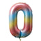 Buy Balloons Jelly Ombre Number 0 Foil Balloon, 34 Inches sold at Party Expert
