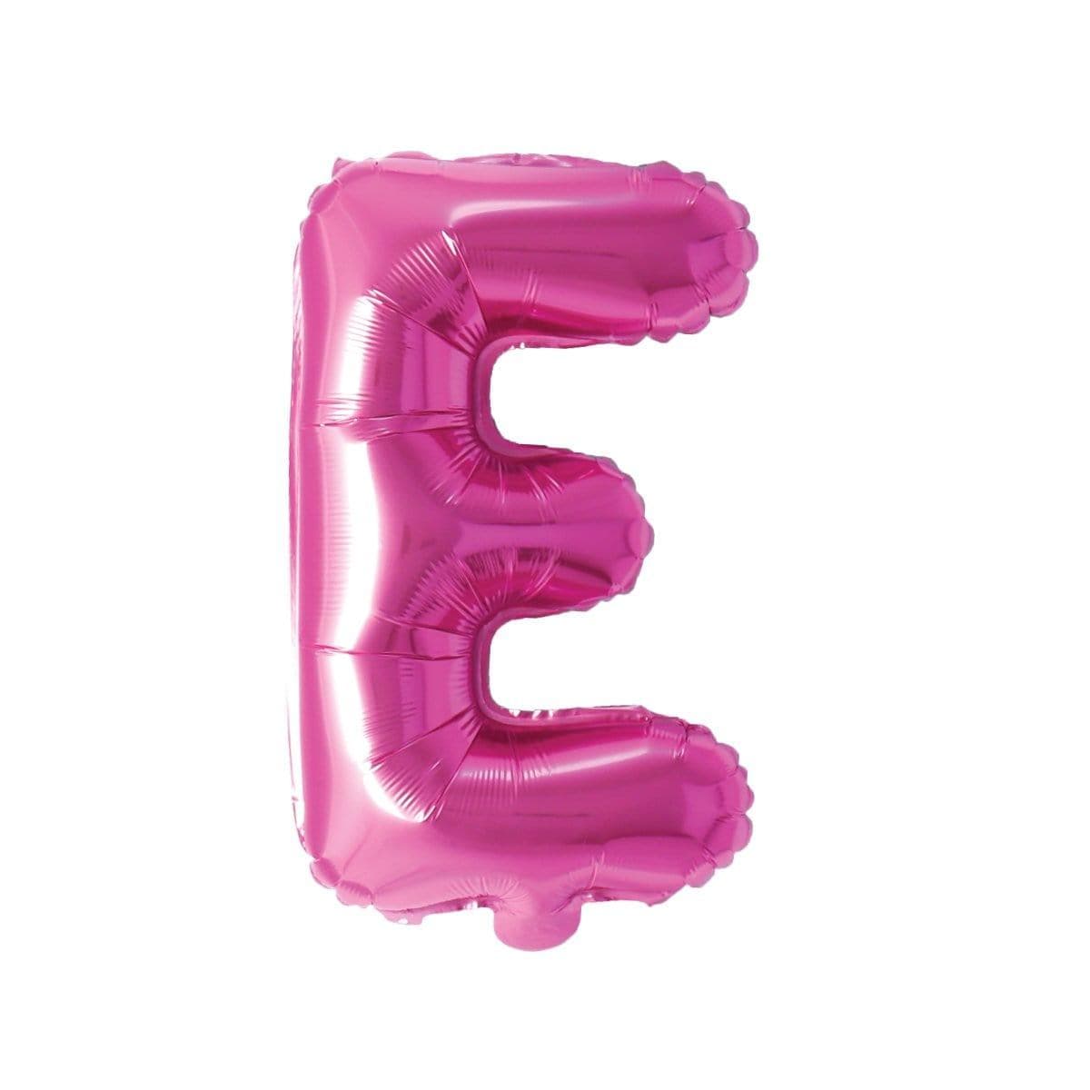 Buy Balloons Pink Letter E Foil Balloon, 16 Inches sold at Party Expert