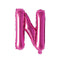 Buy Balloons Pink Letter N Foil Balloon, 16 Inches sold at Party Expert
