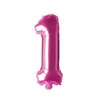 Buy Balloons Pink Number 1 Foil Balloon, 16 Inches sold at Party Expert
