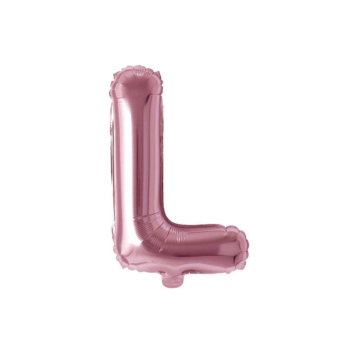 PARTY EXPERT Balloons Rose Gold Letter L Foil Balloon, 16 Inches, 1 Count 810064194306