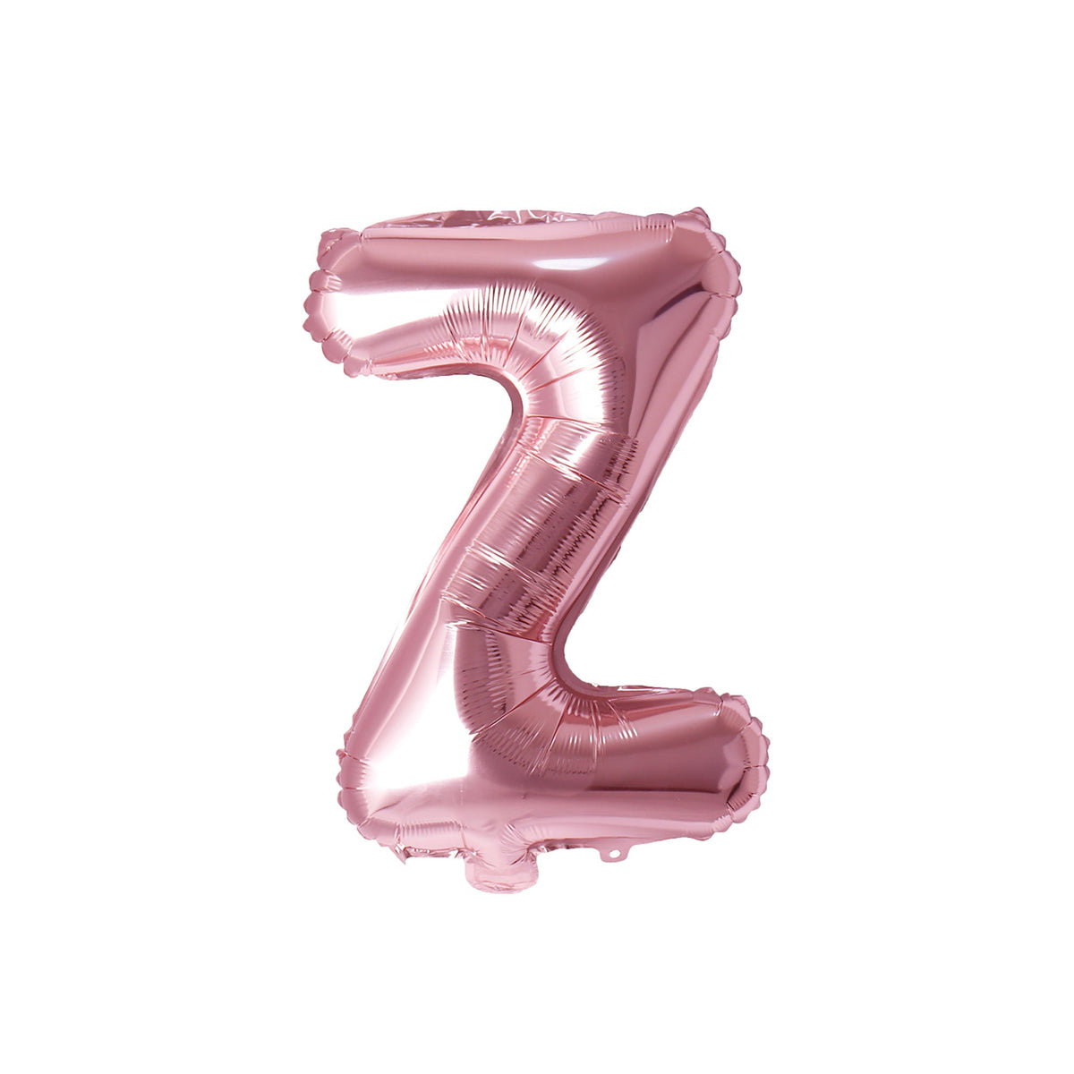PARTY EXPERT Balloons Rose Gold Letter Z Foil Balloon, 16 Inches, 1 Count 810064194443