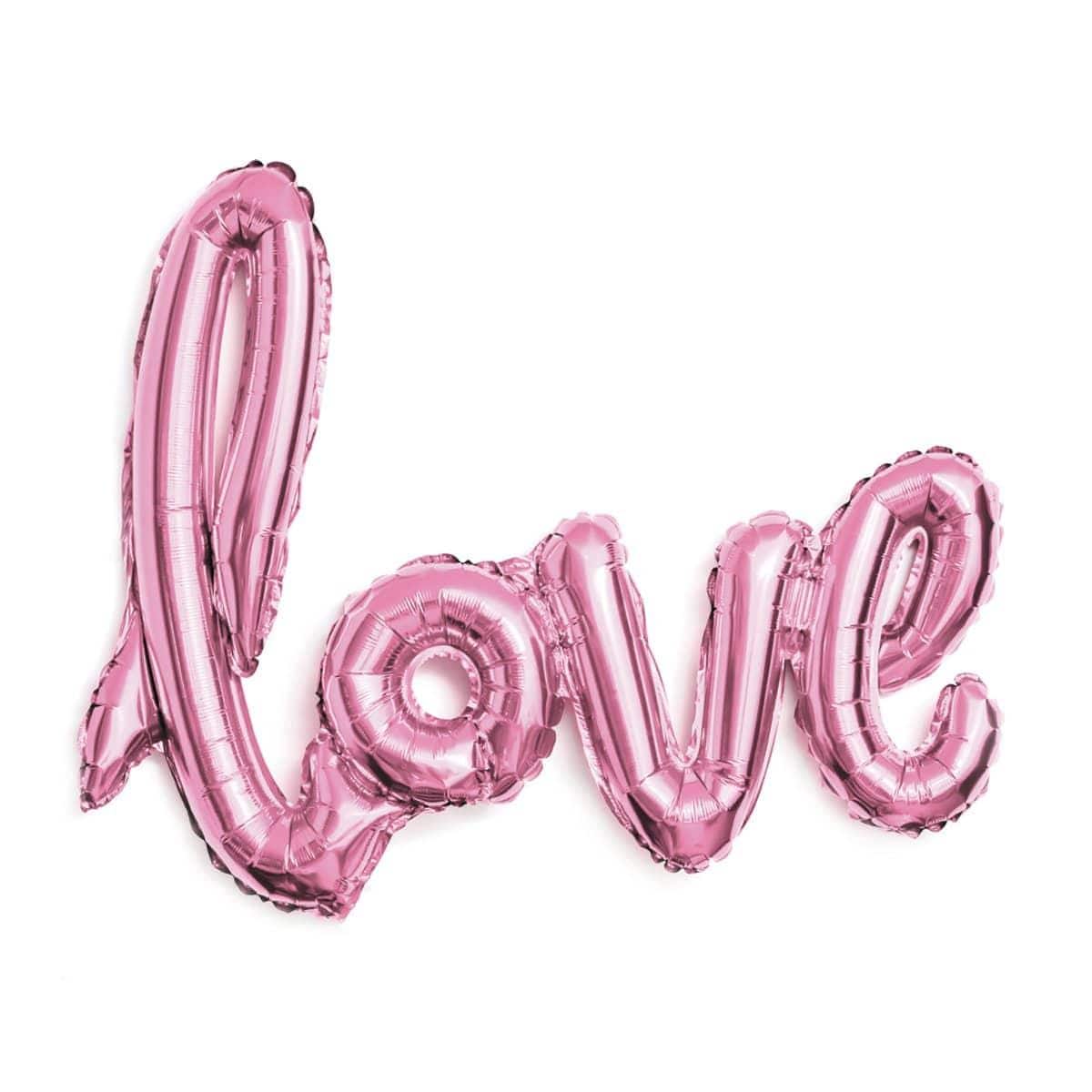 Buy Balloons Rose Love Air Filled Foil Balloon sold at Party Expert