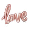 Buy Balloons Rosegold Love Air Filled Foil Balloon sold at Party Expert