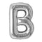 Buy Balloons Silver Letter B Foil Balloon, 34 Inches sold at Party Expert