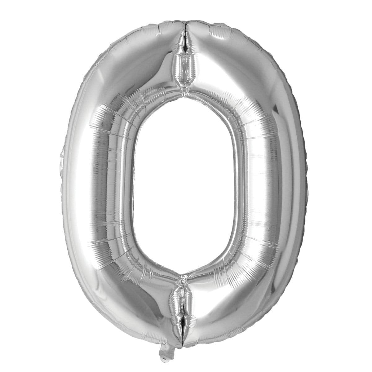 Buy Balloons Silver Letter O Foil Balloon, 34 Inches sold at Party Expert