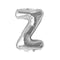Buy Balloons Silver Letter Z Foil Balloon, 16 Inches sold at Party Expert