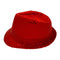 Buy Costume Accessories Red sequin fedora hat for adults sold at Party Expert