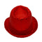 Buy Costume Accessories Red sequin fedora hat for adults sold at Party Expert