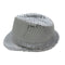 Buy Costume Accessories Silver sequin fedora hat for adults sold at Party Expert