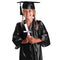 Buy Graduation Black graduation gown with hat for kids sold at Party Expert