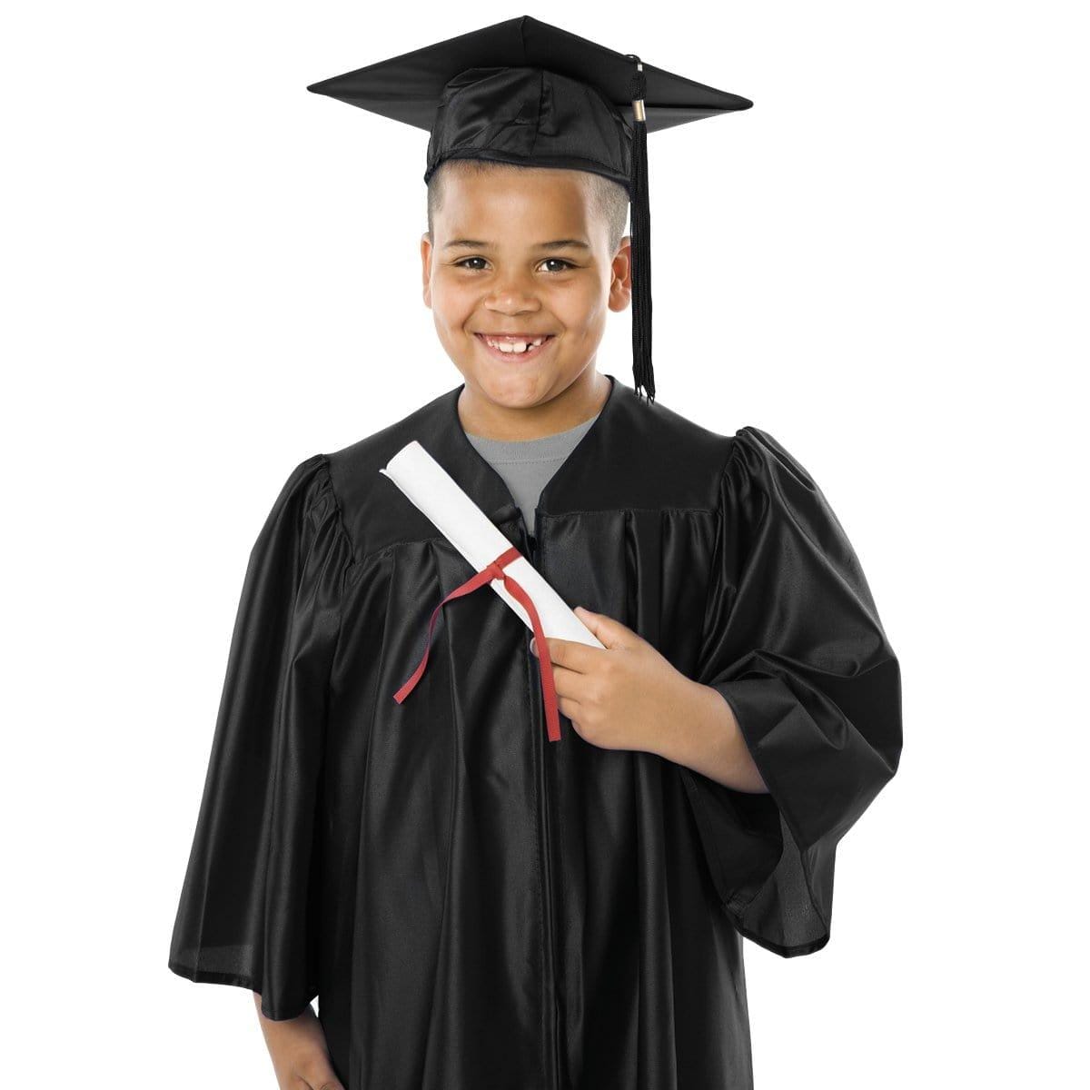 slim fit dress slacks Buy Black Graduation Gown with Hat for Kids