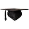 Buy Graduation Black graduation hat with tassel for adults sold at Party Expert