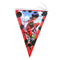 PARTY EXPERT Kids Birthday Miraculous: Tales of Ladybug and Cat Noir Flag Banner