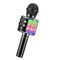 Buy Novelties Black Wireless Karaoke Microphone with LED Lights sold at Party Expert