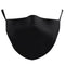 Buy Protection Equipment Black Washable Cotton Face Mask for Adults sold at Party Expert