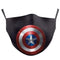 Buy Protection Equipment Captain America Washable Cotton Face Mask for Kids sold at Party Expert