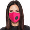 Buy Protection Equipment Fuchsia washable cotton face mask with activated carbon filters for adults sold at Party Expert