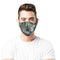 Buy Protection Equipment Green Camo Washable Cotton Face Mask for Adults sold at Party Expert