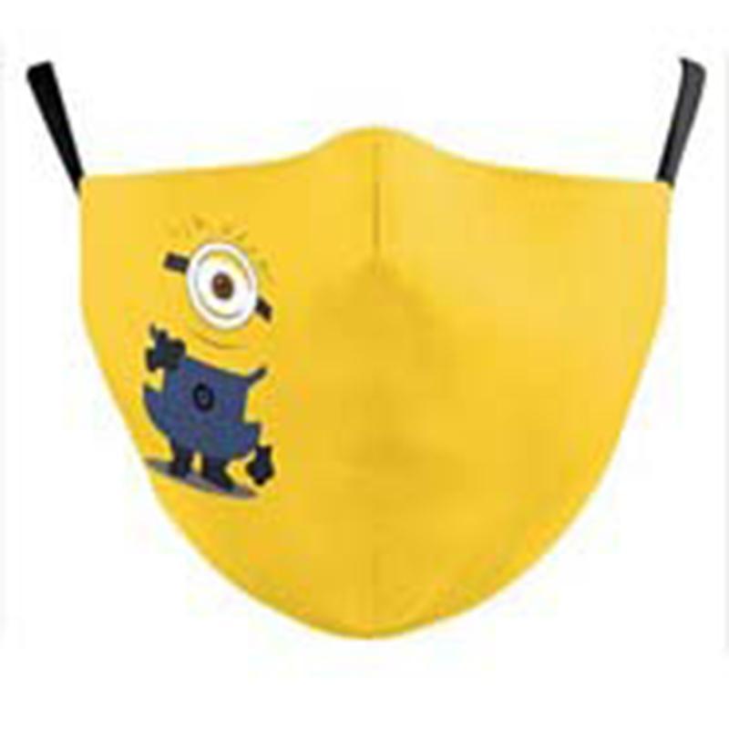 Buy Protection Equipment Minions Washable Cotton Face Mask for Adults sold at Party Expert