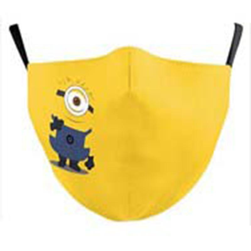 Buy Protection Equipment Minions Washable Cotton Face Mask For Kids sold at Party Expert