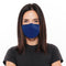 Buy Protection Equipment Navy Blue Washable Cotton Face Mask for Adults sold at Party Expert