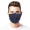 Buy Protection Equipment Navy blue washable cotton face mask with filter for adults sold at Party Expert
