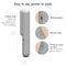 Buy Protection Equipment ProPur Portable UVC Wand Disinfection by Ultraviolet radiation and Sterilizer sold at Party Expert