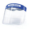 Buy Protection Equipment Protective visor face shield with white foam headband sold at Party Expert