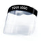 Buy Protection Equipment Protective visor face shield with white foam headband sold at Party Expert