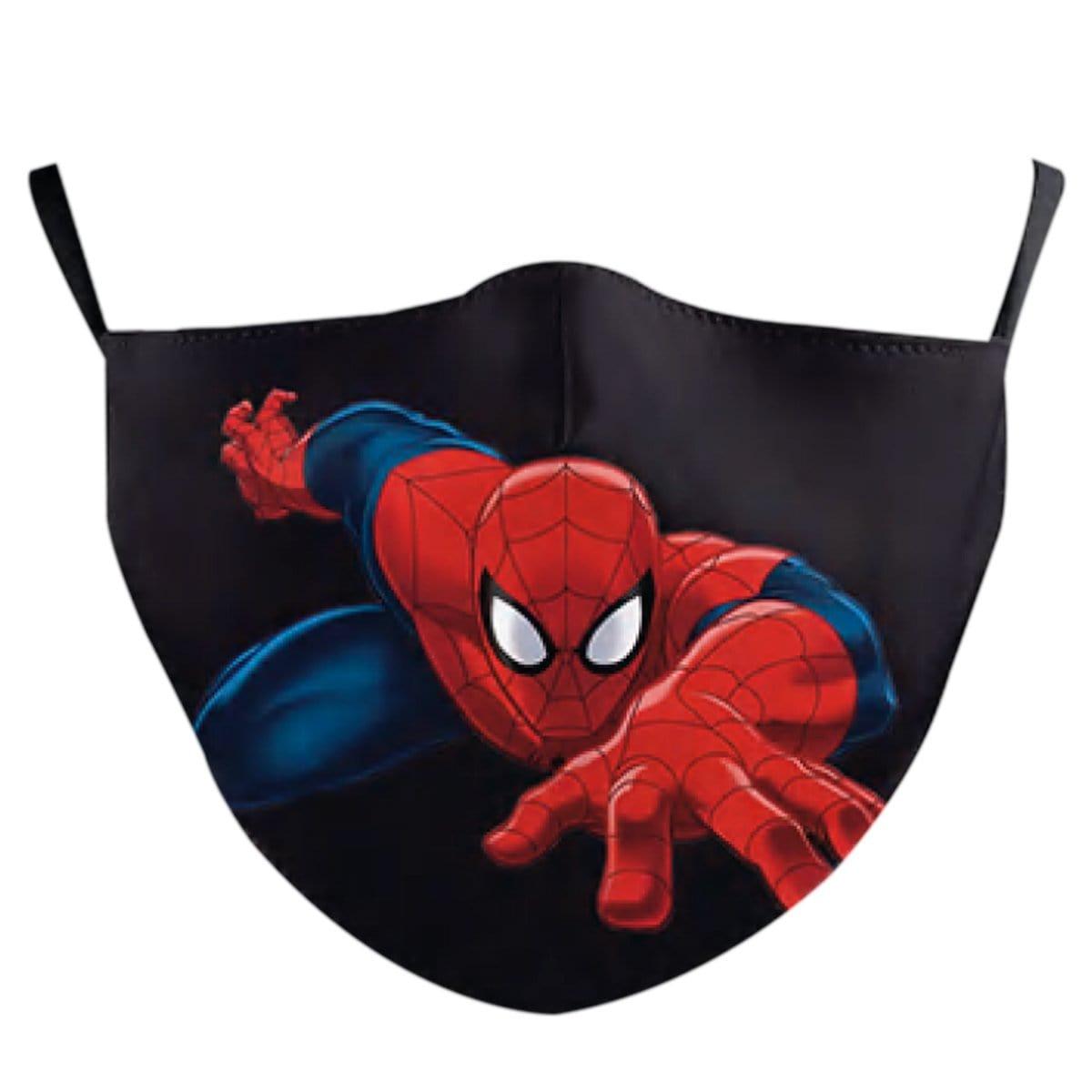 Buy Protection Equipment Spider-Man Washable Cotton Face Mask for Adults sold at Party Expert