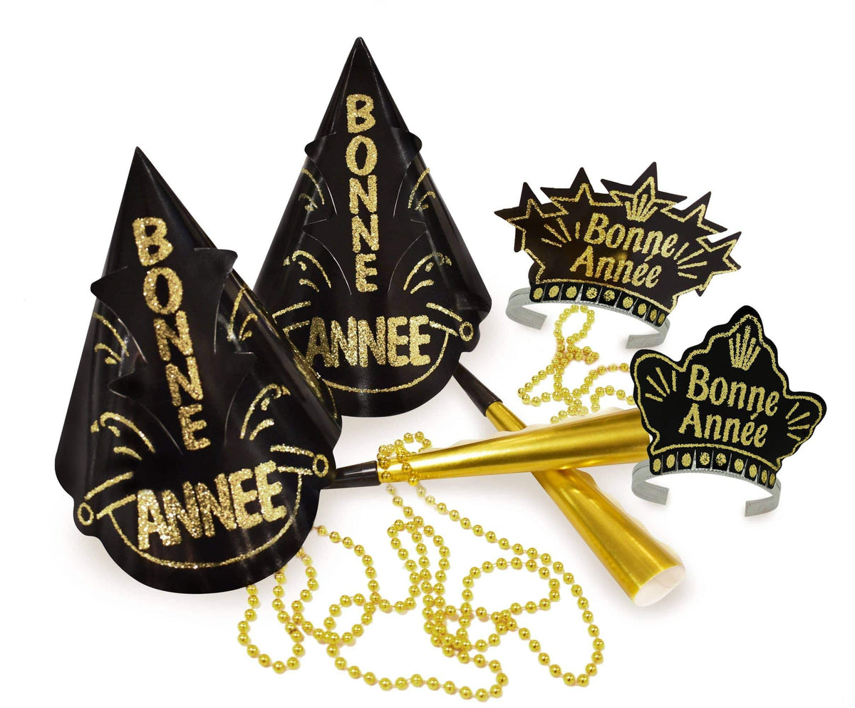 Buy New Year "Bonne Année" Twilight New Year French Party Kit for 10 people sold at Party Expert