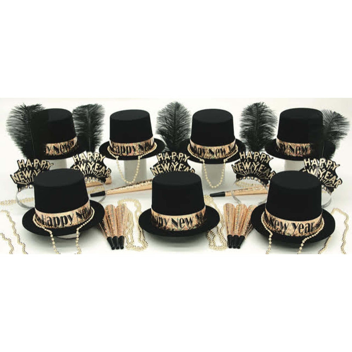 PARTY TIME MFG New Year New Years Party Set For 50 People 010372383502