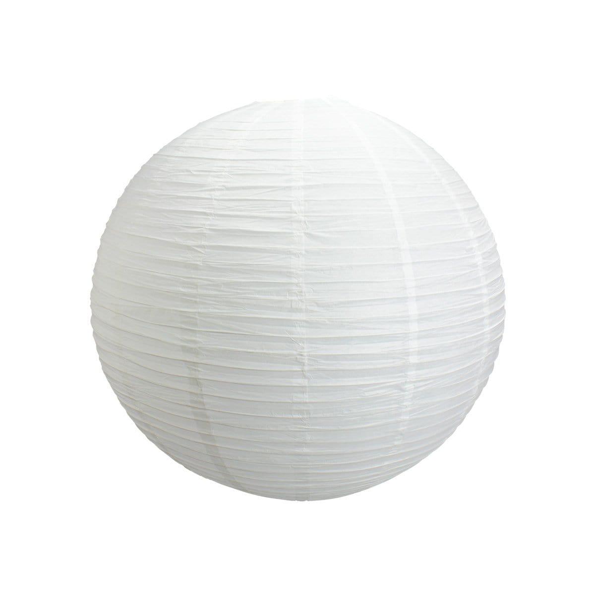 Buy Decorations Paper Lantern - White 18 in. sold at Party Expert