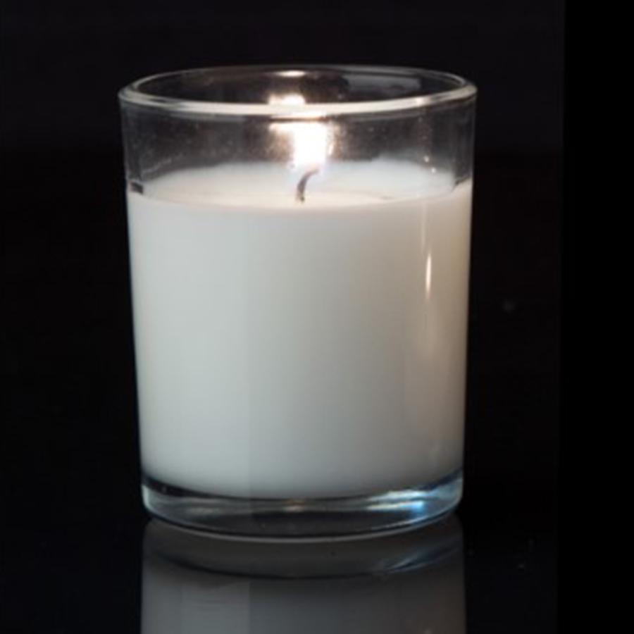 Buy Decorations Unscented Glass Votive Candles 2 In. 12/pkg sold at Party Expert