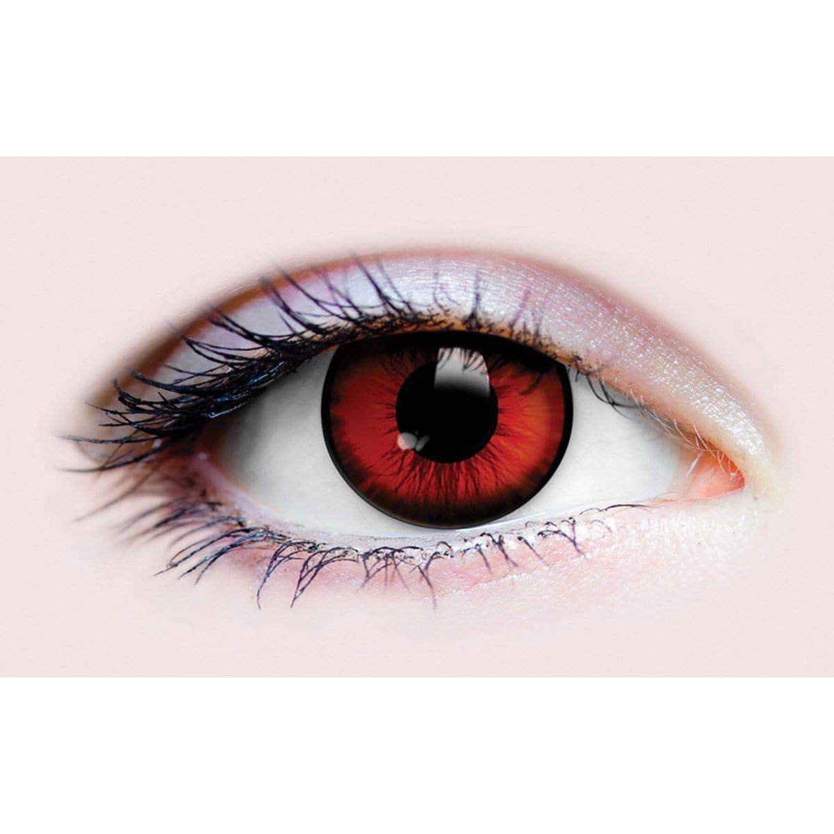 Buy Costume Accessories Dracula I contact lenses, 3 months usage sold at Party Expert