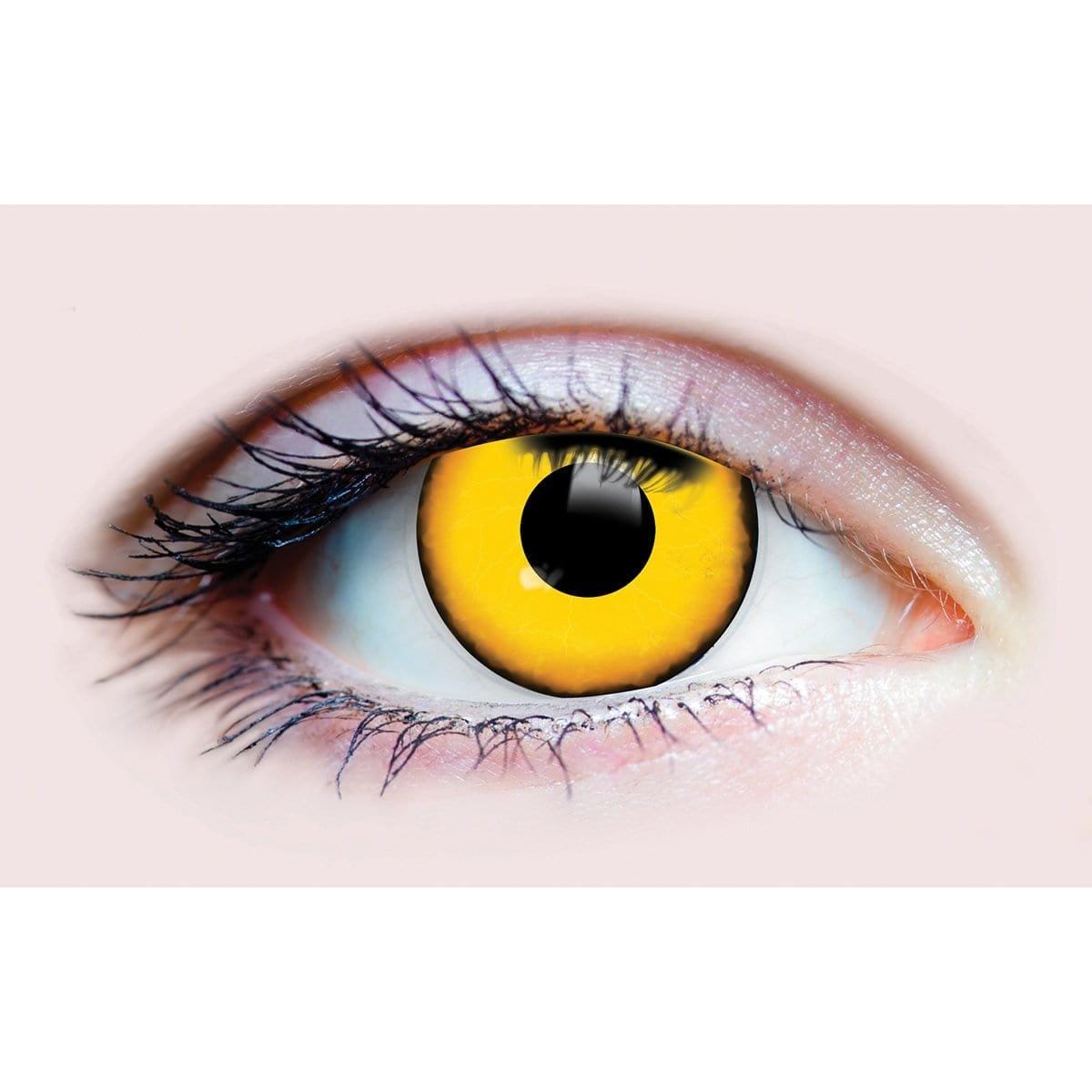 Buy Costume Accessories Villain contact lenses, 3 months usage sold at Party Expert